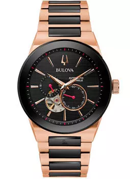 Японские наручные мужские часы Bulova 98A236. Коллекция Grammy