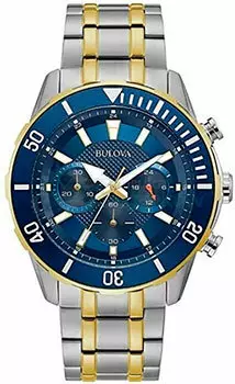 Японские наручные мужские часы Bulova 98A246. Коллекция Sports