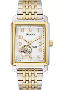 Японские наручные мужские часы Bulova 98A308. Коллекция Sutton