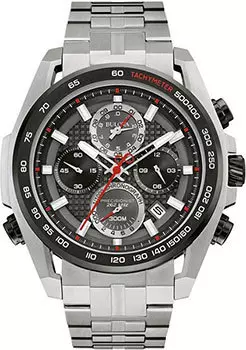 Японские наручные мужские часы Bulova 98B270. Коллекция Precisionist