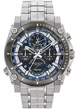 Японские наручные мужские часы Bulova 98B316. Коллекция Precisionist