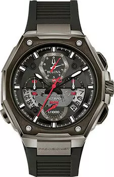 Японские наручные мужские часы Bulova 98B358. Коллекция Precisionist