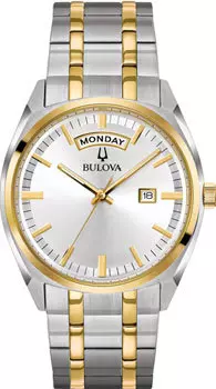 Японские наручные мужские часы Bulova 98C127. Коллекция Classic