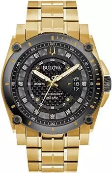 Японские наручные мужские часы Bulova 98D156. Коллекция Precisionist