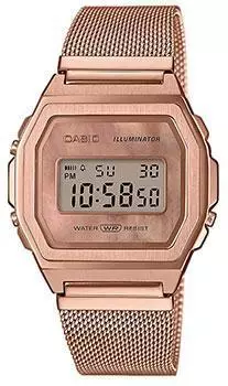 Японские наручные мужские часы Casio A1000MPG-9EF. Коллекция Vintage