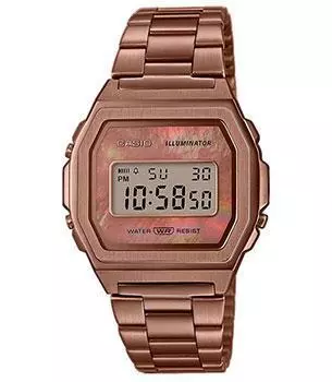 Японские наручные мужские часы Casio A1000RG-5EF. Коллекция Vintage