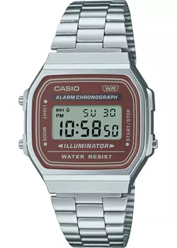 Японские наручные мужские часы Casio A168WA-5A. Коллекция Vintage