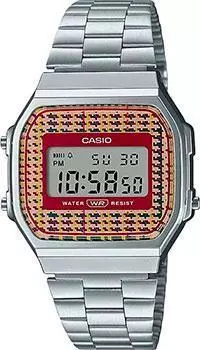 Японские наручные мужские часы Casio A168WEF-5AEF. Коллекция Vintage