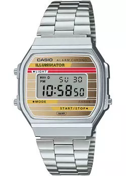 Японские наручные мужские часы Casio A168WEHA-9A. Коллекция Vintage