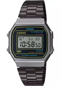Японские наручные мужские часы Casio A168WEHB-1A. Коллекция Vintage