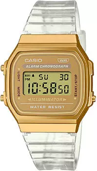 Японские наручные мужские часы Casio A168XESG-9A. Коллекция Vintage