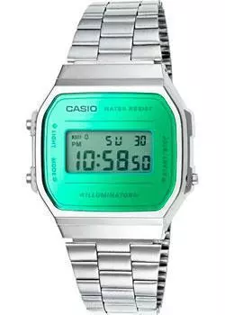 Японские наручные мужские часы Casio A-168WEM-2E. Коллекция Vintage