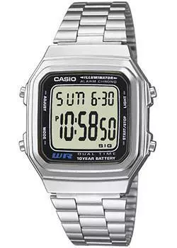 Японские наручные мужские часы Casio A-178WA-1. Коллекция Digital