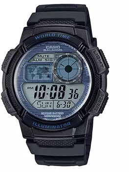 Японские наручные мужские часы Casio AE-1000W-2A2VEF. Коллекция Digital