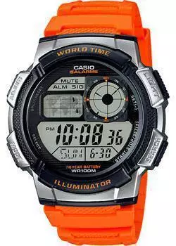 Японские наручные мужские часы Casio AE-1000W-4B. Коллекция Digital