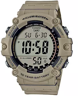 Японские наручные мужские часы Casio AE-1500WH-5AVEF. Коллекция Digital