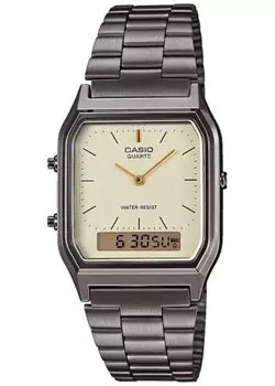 Японские наручные мужские часы Casio AQ-230EGG-9AEF. Коллекция Ana-Digi