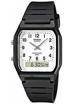 Японские наручные мужские часы Casio AW-48H-7B. Коллекция Ana-Digi