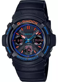 Японские наручные мужские часы Casio AWR-M100SCT-1A. Коллекция G-Shock