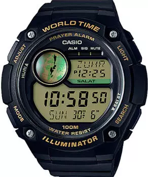 Японские наручные мужские часы Casio CPA-100-9A. Коллекция Digital