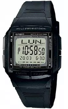 Японские наручные мужские часы Casio DB-36-1A. Коллекция Digital