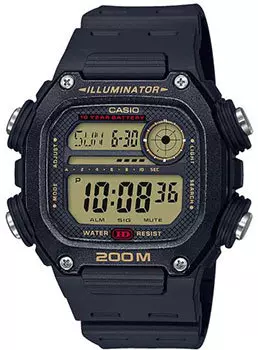 Японские наручные мужские часы Casio DW-291H-9AVEF. Коллекция Digital