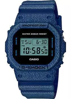 Японские наручные мужские часы Casio DW-5600DE-2E. Коллекция G-Shock