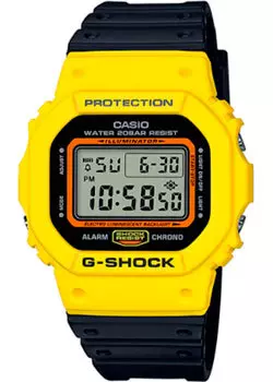 Японские наручные мужские часы Casio DW-5600TB-1E. Коллекция G-Shock