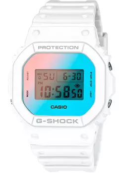Японские наручные мужские часы Casio DW-5600TL-7. Коллекция G-Shock