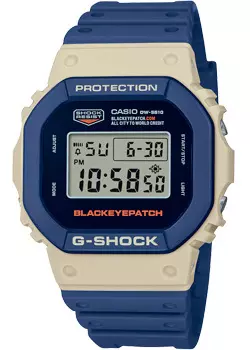Японские наручные мужские часы Casio DW-5610BEP-2. Коллекция G-Shock