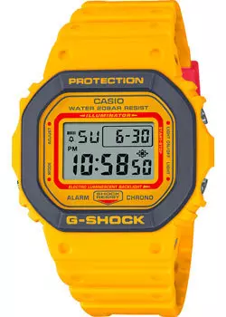 Японские наручные мужские часы Casio DW-5610Y-9. Коллекция G-Shock