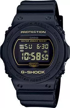 Японские наручные мужские часы Casio DW-5700BBM-1ER. Коллекция G-Shock