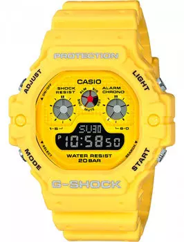 Японские наручные мужские часы Casio DW-5900RS-9ER. Коллекция G-Shock