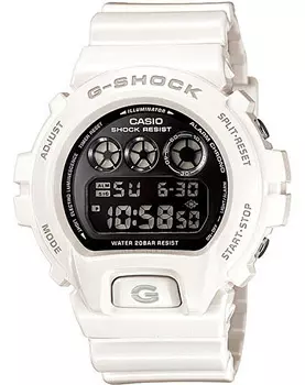 Японские наручные мужские часы Casio DW-6900NB-7E. Коллекция G-Shock