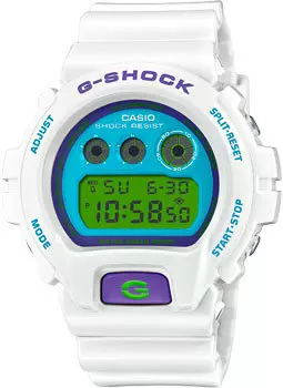 Японские наручные мужские часы Casio DW-6900RCS-7. Коллекция G-Shock