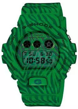 Японские наручные мужские часы Casio DW-6900ZB-3E. Коллекция G-Shock