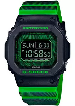 Японские наручные мужские часы Casio DW-D5600TD-3. Коллекция G-Shock