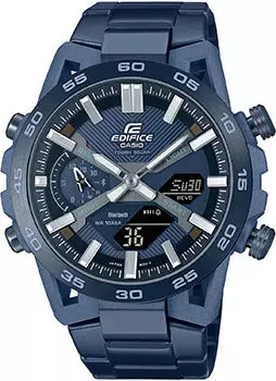 Японские наручные мужские часы Casio ECB-2000CB-2A. Коллекция Edifice
