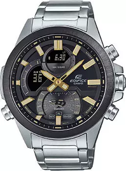 Японские наручные мужские часы Casio ECB-30DB-1A9. Коллекция Edifice