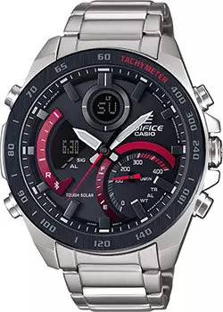 Японские наручные мужские часы Casio ECB-900DB-1AER. Коллекция Edifice