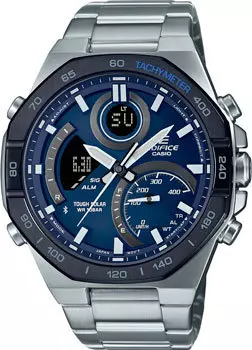 Японские наручные мужские часы Casio ECB-950DB-2A. Коллекция Edifice