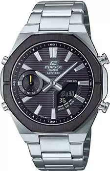 Японские наручные мужские часы Casio ECB-S10DB-1A. Коллекция Edifice