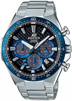 Японские наручные мужские часы Casio EFS-S520CDB-1B. Коллекция Edifice