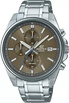 Японские наручные мужские часы Casio EFV-610D-5C. Коллекция Edifice