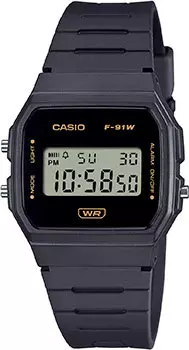 Японские наручные мужские часы Casio F-91WB-8A. Коллекция Vintage