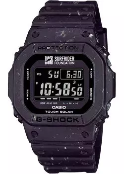 Японские наручные мужские часы Casio G-5600SRF-1. Коллекция G-Shock