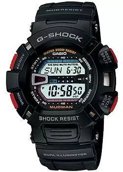 Японские наручные мужские часы Casio G-9000-1V. Коллекция G-Shock