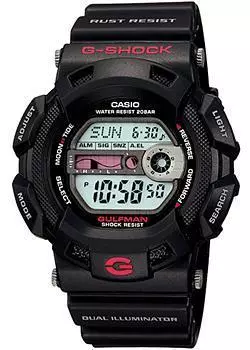 Японские наручные мужские часы Casio G-9100-1E. Коллекция G-Shock