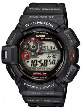 Японские наручные мужские часы Casio G-9300-1E. Коллекция G-Shock