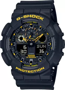 Японские наручные мужские часы Casio GA-100CY-1A. Коллекция G-Shock